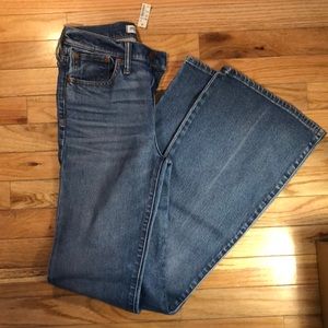 NWT Madewell jeans flea market flare